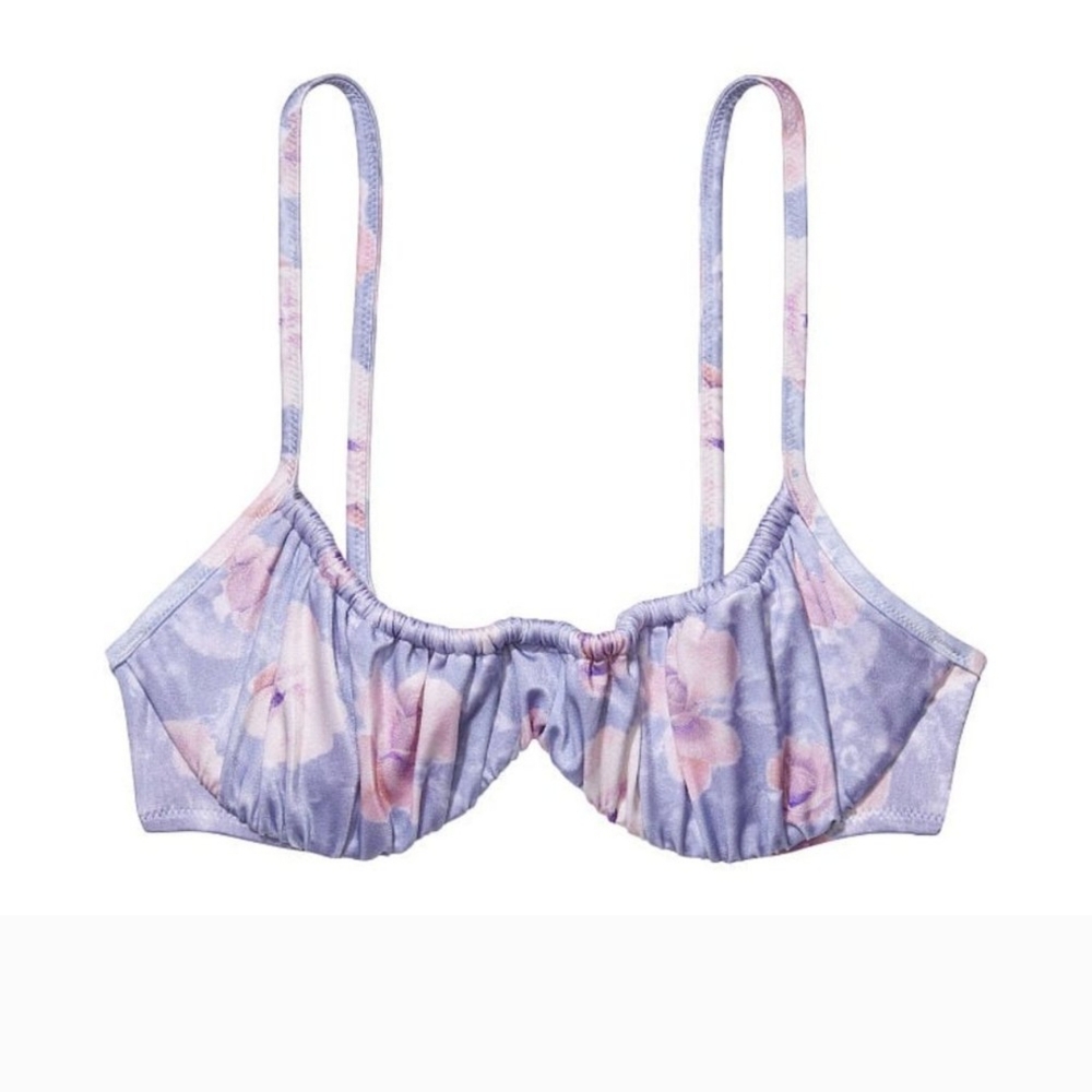 Victoria's Secret Purple and Pink Swim Bra - Picture 3 of 3